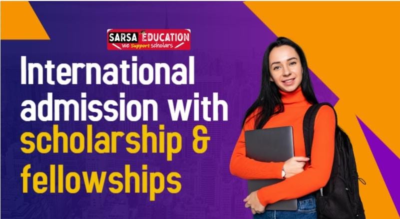 International Admission with Scholarships & fellowships