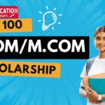 100 BCom and MCom scholarships
