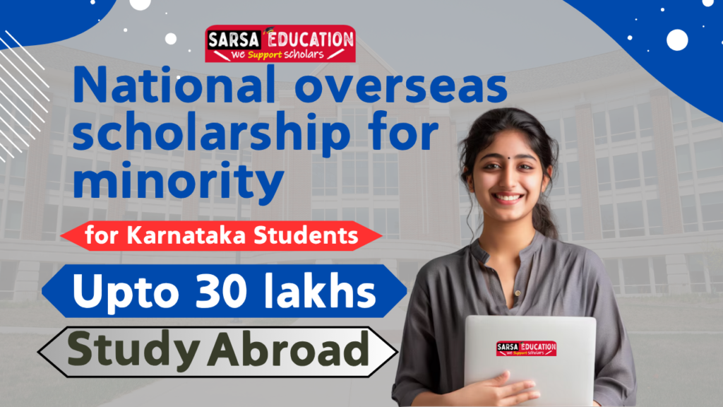 National Overseas Scholarship Karnataka