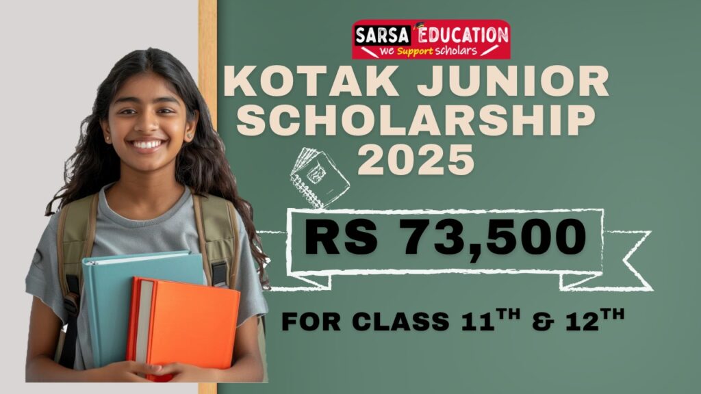 Kotak Junior Scholarship