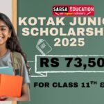 Kotak Junior Scholarship 2025[Rs 73,500]