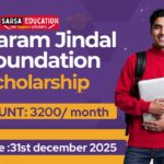 Sitaram Jindal Foundation Scholarship 2025