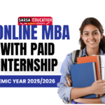 Online MBA with internship