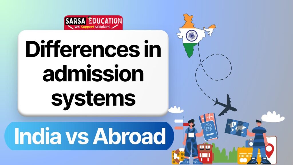 Differences in admission systems