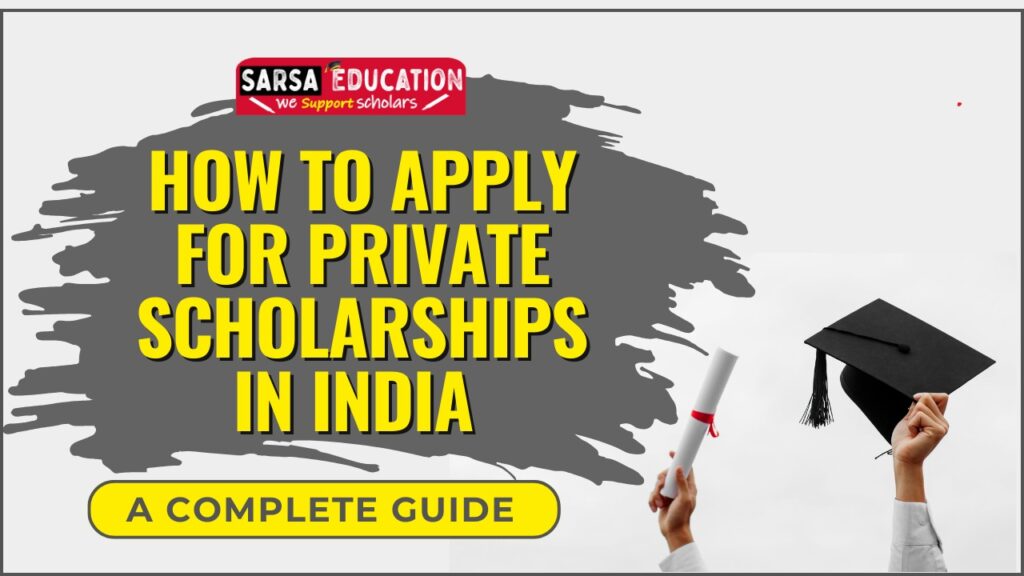 Apply for private scholarships