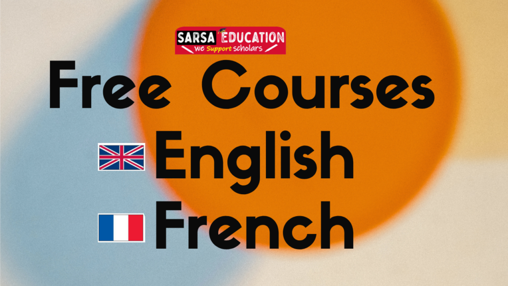 Free Courses English French