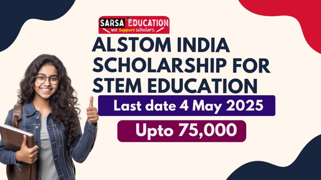 Alstom India Scholarship for STEM Education