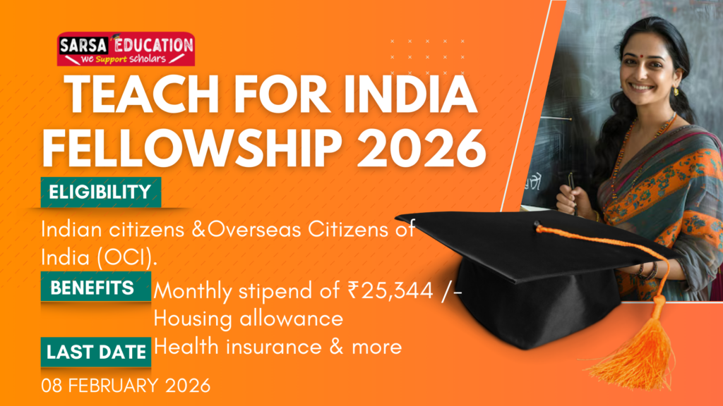 Teach for India Fellowship 2026