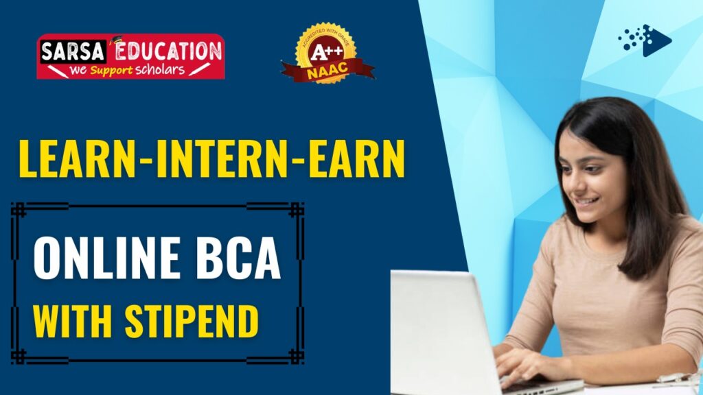 Online BCA with stipend