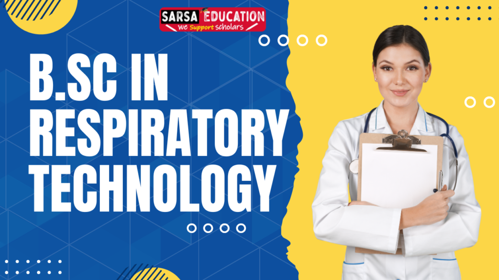 B.Sc Respiratory Technology
