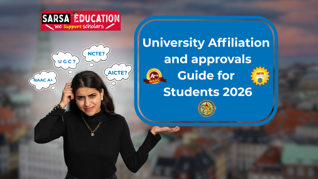 university affiliations and approvals