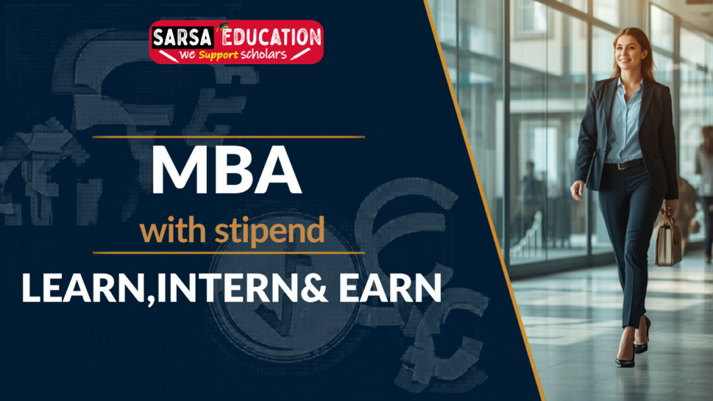 mba with stipend 2026