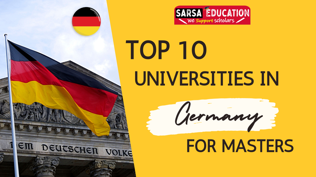 top 10 universities in Germany for masters in 2026