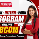 Online BCom Degree with Learn Intern Earn Program 2026