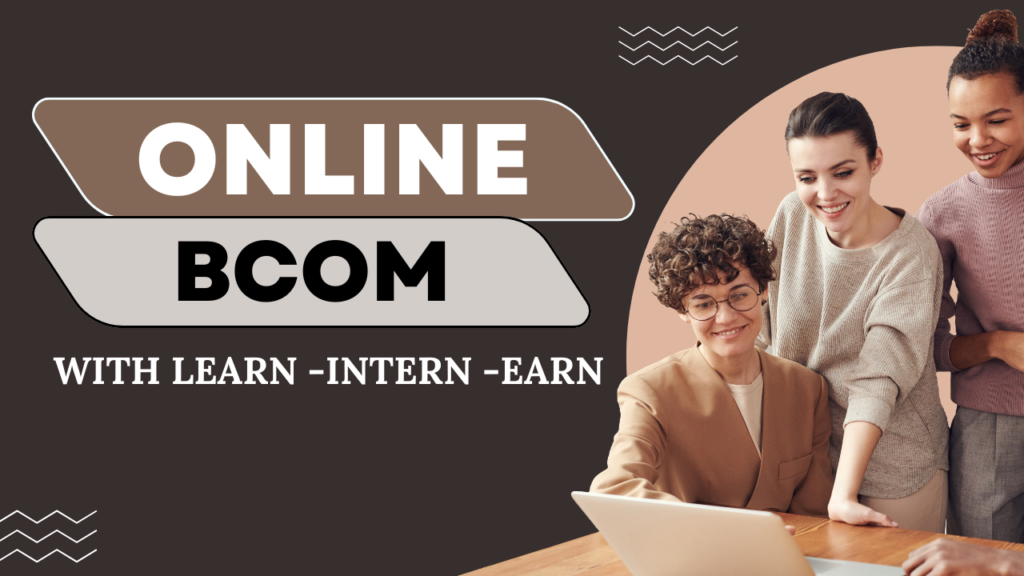 online bcom degree